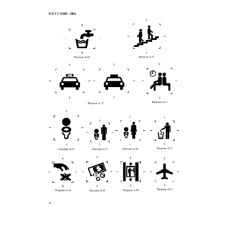Информационные для общественных мест (ГОСТ Р 51885-2002)